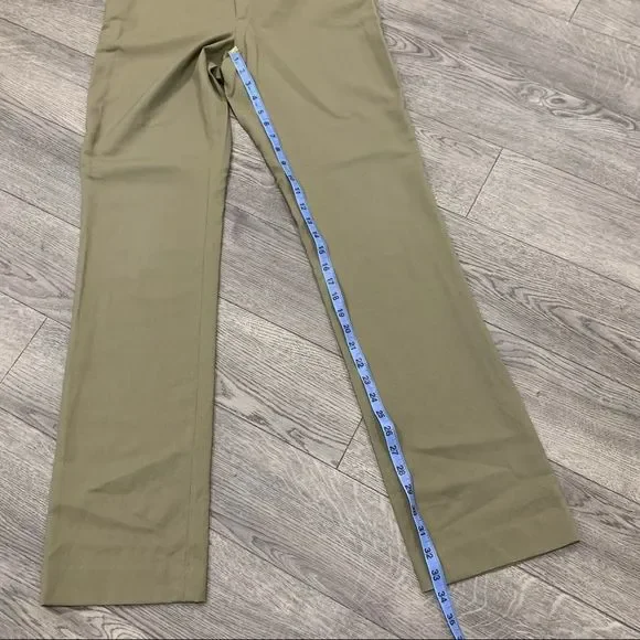 Ralph Lauren 100% Wool Pants Tan Slacks Women’s Size Medium - Picture 6 of 9